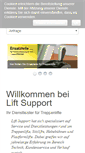 Mobile Screenshot of lift-support.de